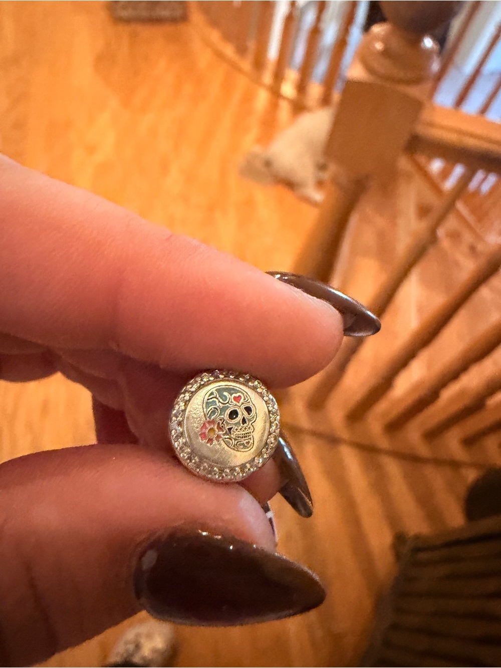 Pandora Sugar Skull Charm